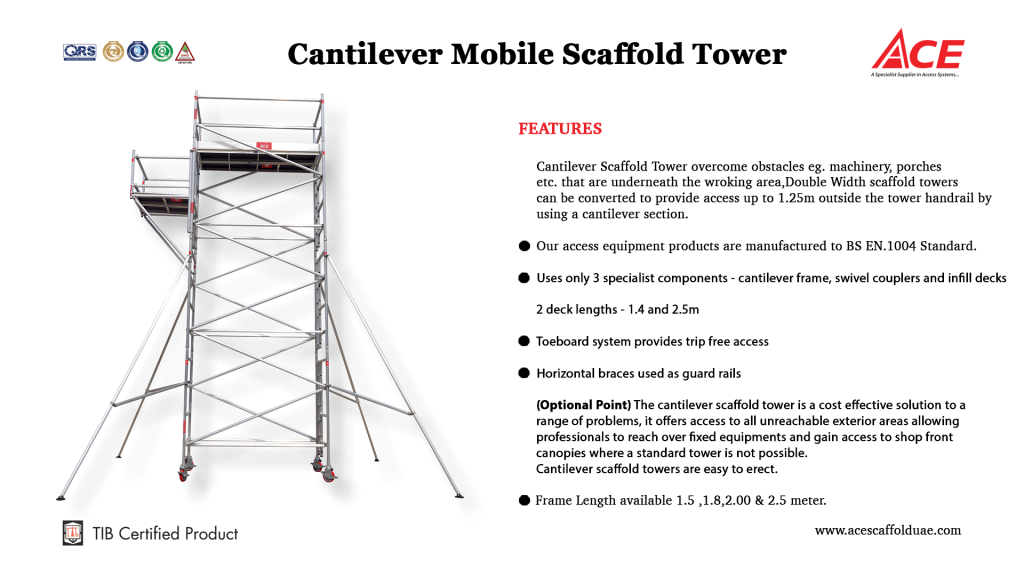 Cantilever Mobile Scaffold Tower